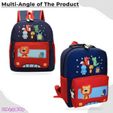 Kindergarten Cute Cartoon Kids School Bag for Boys and Girls (Red)